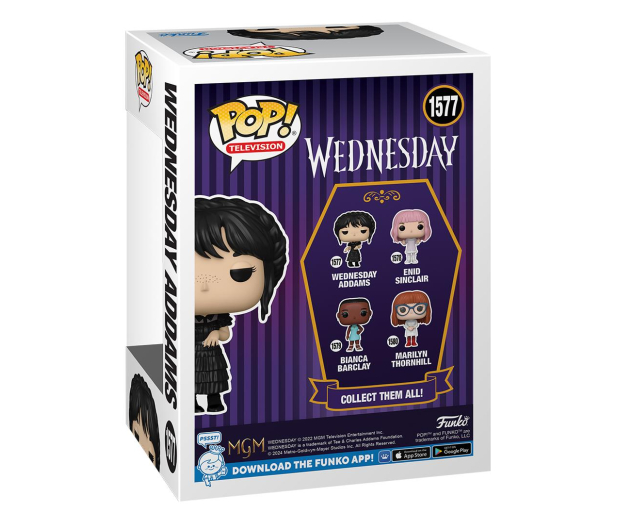 Funko POP TV: Wednesday - Rave'n Wednesday Addams - 1285847 - zdjęcie 4